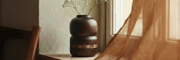 Wooden Vase